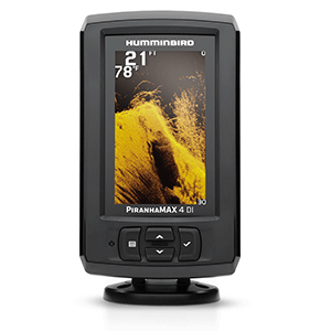 Humminbird PiranhaMAX 4 DI Down Imaging with Transom Transducer