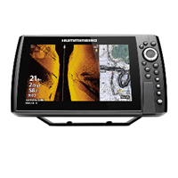 Humminbird HELIX 9 CHIRP MEGA Side Imaging Si+ GPS Fishfinder with Transom Transducer G4N