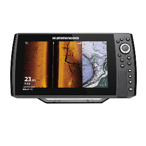 Humminbird HELIX 10 MEGA Side Imaging Si+ GPS G4N Fishfinder with Transom Transducer