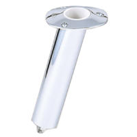 Lee's 15 Degree Stainless Steel Flush Mount Swivel Base Rod Holder - 2" x 9" - Medium