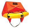 Revere Coastal Compact 4 Person Life Raft with Canopy, Valise Bag