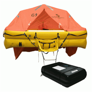 Revere UltraLite 8C, ISO9650-1 Liferaft, 8 Person Canister Container