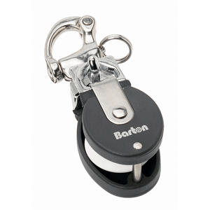 Barton Marine Small Snatch Block with Stainless Snap