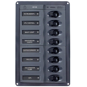 BEP DC Panel, 8-Way, Vertical