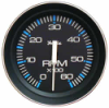 Faria Tachometer 0-6000 33004 Black, For 4, 6, 8 Cylinder Gas Inboard & I/O'S . O/B with Alternator