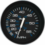 Faria Gauge, Speedometer 33009 Black 55 MPH