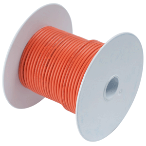 Ancor Orange 100' 18 Awg Tinned Copper Wire, 100510