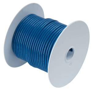 Ancor Dark Blue 100' 12 Awg Tinned Copper Wire, 106110