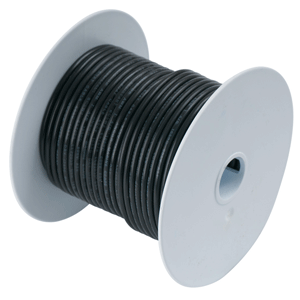 Ancor Black 250' 8 Awg Tinned Copper Wire