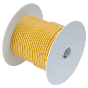 Ancor Yellow 100' 6 Awg Tinned Copper Wire, 112910