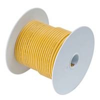 Ancor Yellow 25' 1 Awg Tinned Copper Wire