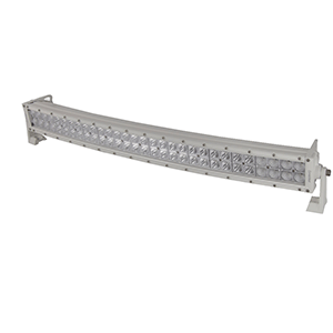 HEISE 30" Dual Row Marine LED Light Bar Curved