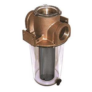 GROCO Arg-755 Series 3/4" Raw Water Strainer Monel Basket