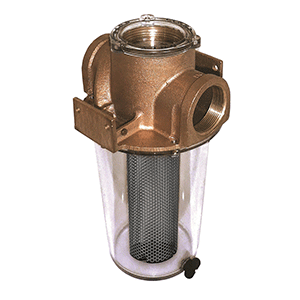 GROCO ARG-1250 Series 1-1/4" Raw Water Strainer with Monel Basket