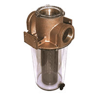 GROCO ARG-1500 Series 1-1/2" Raw Water Strainer with Stainless Steel Basket