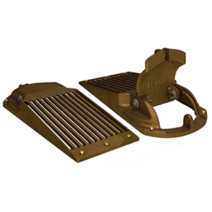 GROCO Slotted Scoop Strainer For Thru Hulls Up To 3"