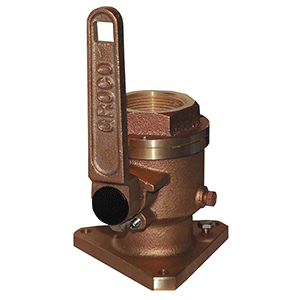 GROCO 2" Flanged Full Flow Seacock BV-2000