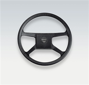 Uflex Black 4 Spoke Steering Wheel, 13.4 In Dia, V33N