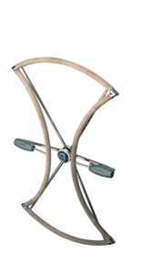 Lewmar 40" Standard Folding Wheel Kit with Dual Hub, 89700408