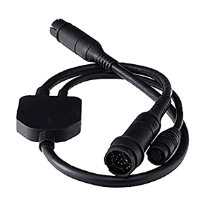 Raymarine Adapter Cable 25-Pin to 25-Pin & 7-Pin - Y-Cable to RealVision & Embedded 600W Airmar TD to Axiom RV