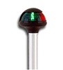 Attwood Pulsar Bi-Color Stowaway Plug In Pole Light, 10" Straight