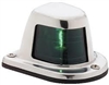 Attwood Stainless Steel Sidelight 304, Starboard Green 66319G7