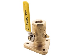 Apollo Sea Flange Ball Valve, 1 1/4 inch