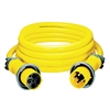 Hubbell CS50Ext4 100A 50' 4 Wire 50' 125/250V Extension Cord (Truck Freight)