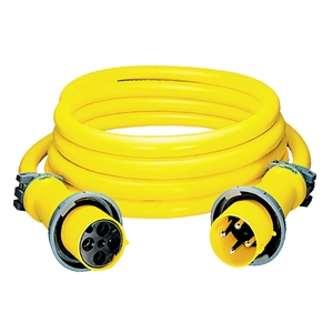 Hubbell CS50Ext4 100A 50' 4 Wire 50' 125/250V Extension Cord (Truck Freight)