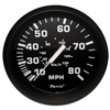 Faria Premier Lighted Speedometer 80 MPH 32812