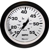 Faria Euro White Speedometer, 55 MPH 32909