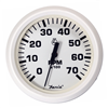 Faria Dress White Series Tachometer, 7000 RPM Universal -All Outboard 33104