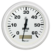 Faria Dress White Series Tachometer/Hour meter, 6000 RPM Gas Inboard 33132