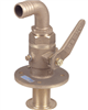 Perko Bronze Seacock, 1" Adapter, 90 Deg, 0834006PLB