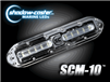 Shadow-Caster SCM-10 LED Underwater Light, Stainless Steel  Housing, Ultra Blue