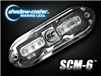Shadow-Caster SCM-6 LED Underwater Light with 20' Cable, Stainless Steel Housing, Ultra Blue