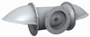 VETUS Thruster Diverter For Stern Thruster, Tunnel Diameter 9 7/8", SDKIT250