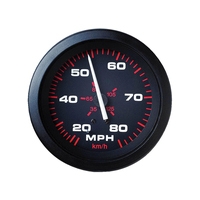 Sierra Amega Series 3" Speedometer Kit, 80 MPH, Includes G Sender 57899P