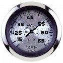 Seastar Sterling Series Speedometer, Head Only, 80 MPH, Includes G Sender 63476p