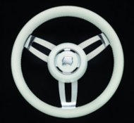 Uflex Morosini Steering Wheel with Polyurethane Grip with Painted Hub