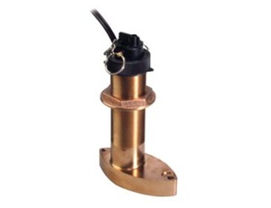 Raymarine A26044 Long Stem Bronze Thru Hull Triducer (Depth, Speed, Temp) For Instruments