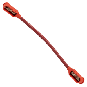 Maretron Bypass Module Jumper Wire With Lugs, 6Awg, Red