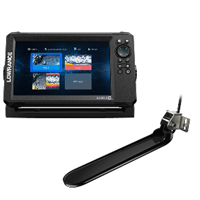 Lowrance Eagle 9 with TripleShot Tramsom Mount Transducer & Discover OnBoard Chart