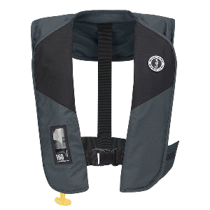 Mustang MIT 150 Convertible Inflatable PFD - Admiral Grey, MD2020-191-0-202