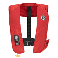 Mustang MIT 150 Convertible Inflatable PFD - Red, MD2020-4-0-202