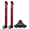 Minn Kota Raptor Bundle Pair - 8' Red Shallow Water Anchors with Active Anchoring & Footswitch Included