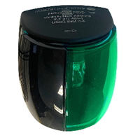 Hella Marine NaviLED PRO Starboard Navigation Lamp - Black - 3NM, 017461101