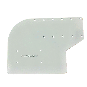 Sea Brackets Small Offset Trolling Motor Plate for Garmin's Kraken
