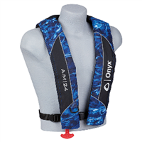 Onyx A/M-24 Auto/Manual Adult Universal PFD - Blue/Black