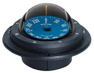 Ritchie RU-90 Voyager Compass, Flush Mount, Black